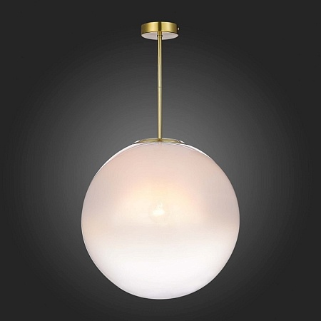 Светильник потолочный ST-Luce Золотистый/Прозрачно-белый E27 1*60W SL1190.222.01 - фото