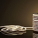 Светодиодный гибкий неон 220 В 9.6 Вт/м 120 Led/м 2835 IP67, односторонний дневной белый 4200 K, 50 м Гибкий неон 220V 9,6W 120Led 2835 IP67 односторонний дневной белый, 50 м Elektrostandard - фото