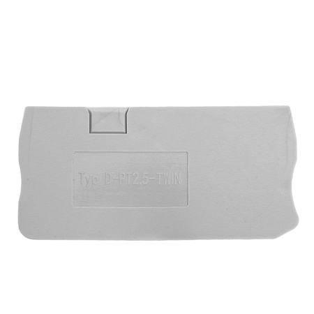 Торцевая заглушка для ЗНИ LD573 2,5 мм² (JXB PT 2,5), серый LD582-1-25 - фото