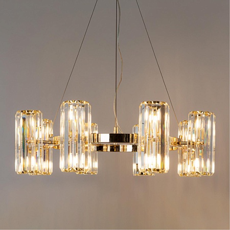 Подвесная люстра Arte Lamp SANTORINI A1049SP-16GO - фото