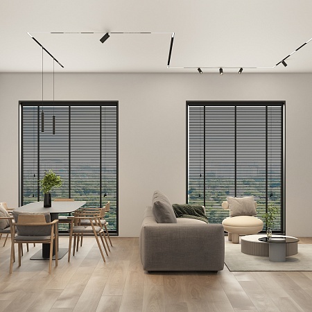 Светильник на шине Denkirs SIMPLE LINEAR DK8114-BK - фото