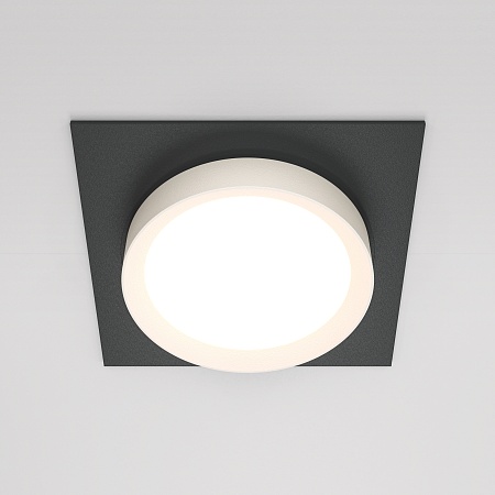 Встраиваемый светильник Technical Hoop DL086-GX53-SQ-BW - фото