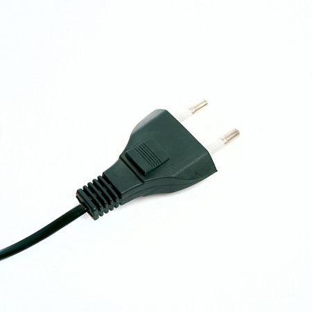 Светодиодная гирлянда Кластер Feron CL10 линейная 20м + 3м 230V мультиколор, c питанием от сети, зеленый шнур - фото