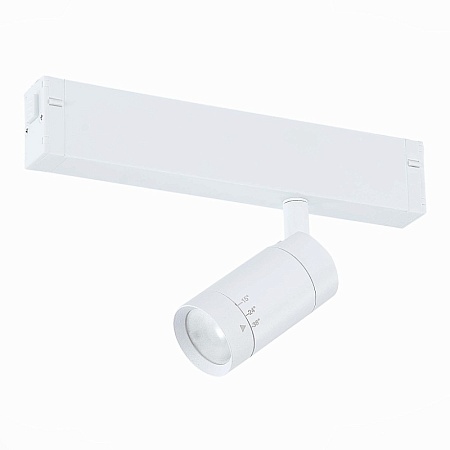 Св-к трек. SMART Zoom Белый LED 1*7W 2700K-6000K 400Lm Ra>90 15-38 IP20 D40xH90 220V ST658.596.07 - фото