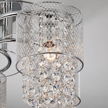 Потолочный светильник Eurosvet 30137/5 хром - фото