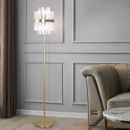 Напольный светильник Bogate's 01111/4 латунь - фото