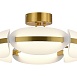 Светильник потолочный ST-Luce латунь/белый LED 1*45W 3000K SL1304.302.45 - фото