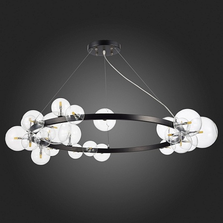 Светильник подвесной ST-Luce Черный/Прозрачный G4 24*5W SL1165.403.24 - фото