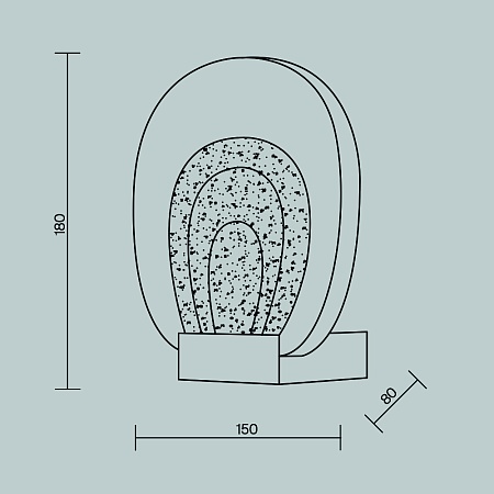 Настенный светильник (бра) Maytoni Biology MOD367WL-L3BSK - фото