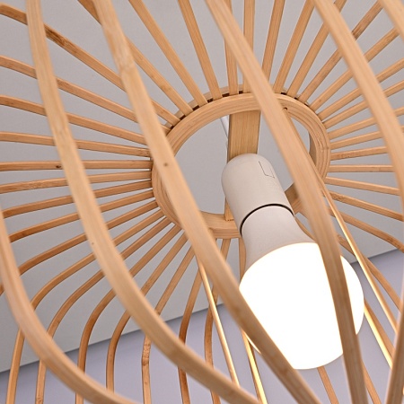 Подвесной Светильник Elvio Натуральное Деверо D40 Imperiumloft 320046-23 - фото