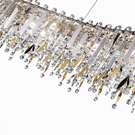 Люстра подвесная ST-Luce Золотистый/Прозрачный E14 6*40W SL1655.213.06 - фото