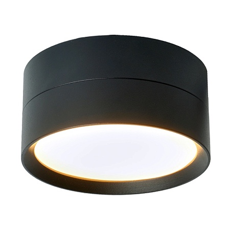 Светильник потолочный Feron HL357 12W, 230V, GX53, черный - фото