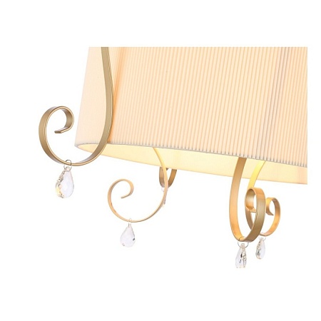 Светильник подвесной Золотистый/Белый E14 3*40W SL177.213.03 - фото