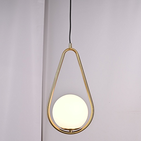 Подвесной Светильник Hoop Drop Brass Imperiumloft 213739-26 - фото