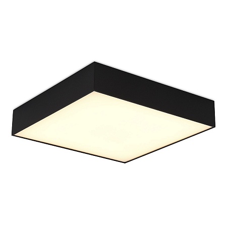 Светильник потолочный Черный LED 1*27W 3000K 2 160Lm Ra>90 120° IP20 L220xW220xH55 180- ST608.432.27 - фото