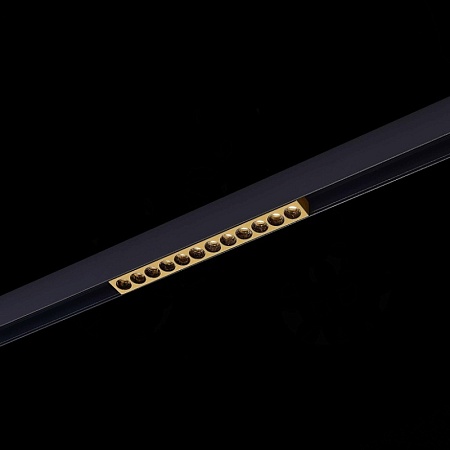 Магнитный трековый светильник Золотистый LED 1*12W 3000K 450Lm Ra>90 36° IP20 L220xW22x ST806.236.12 - фото