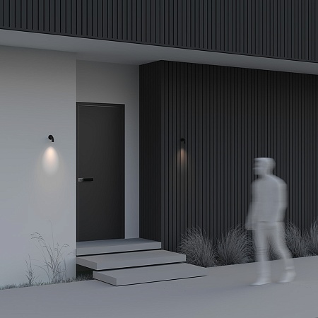 Настенный светильник (бра) Outdoor O477WL-L2GF3K - фото