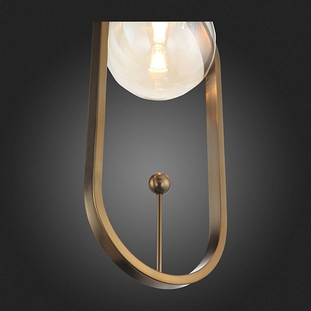 Подвес ST-Luce Бронзовый/Коньячный G9 1*5W SL1201.203.01 - фото