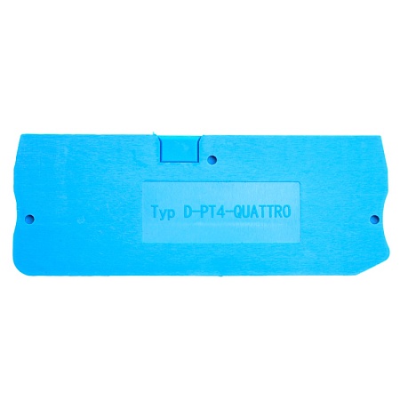 Торцевая заглушка для ЗНИ LD574 4 мм² (JXB PT4), синий LD583-1-40 - фото