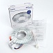Светильник встраиваемый с белой LED подсветкой Feron CD900 потолочный MR16 G5.3 белый - фото