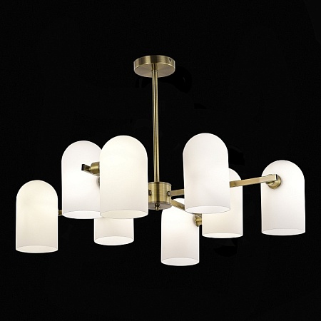 Светильник потолочный Бронза/Молочно-белый E14 8*40W SLE1047-302-08 - фото