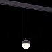 Магнитный трековый светильник подвесной Черный LED 1*7W 4000K 520Lm Ra>80 120° IP20 D90 ST358.443.07 - фото