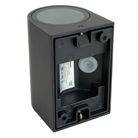 Светильник садово-парковый Feron DH014,на стену, GU10 230V, черный - фото