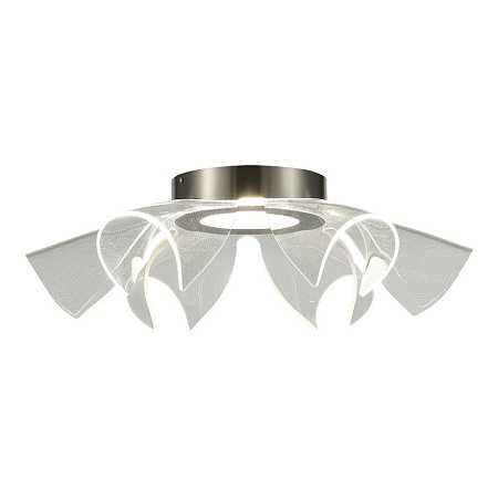 Светильник потолочный ST-Luce Никель/Прозрачный LED 1*20W 4000K SL6235.102.20 - фото