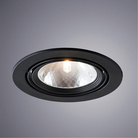 Точечный встраиваемый светильник Arte Lamp APUS A6664PL-1BK - фото