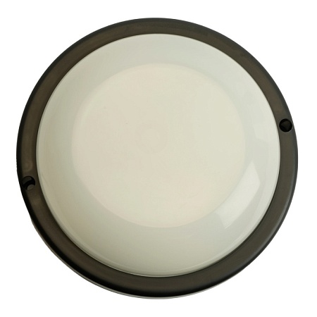 Светильник светодиодный пылевлагозащищённый Feron AL3005 в пластиковом корпусе 18W 4000K 220V IP65 черный - фото