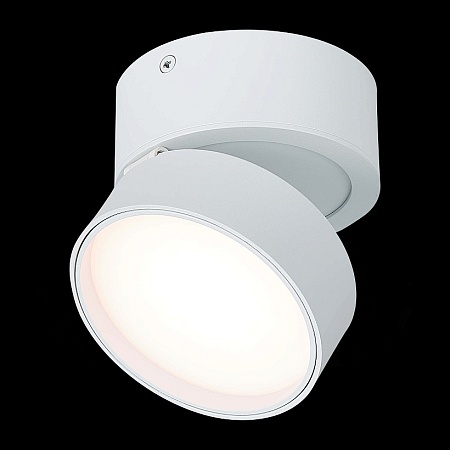 Светильник потолочный поворотный Белый LED 1*14W 3000K 1 100Lm Ra>90 120° IP20 D105xH88 ST651.532.14 - фото