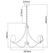 Люстра подвесная Chiaro Palermo 386016708 - фото