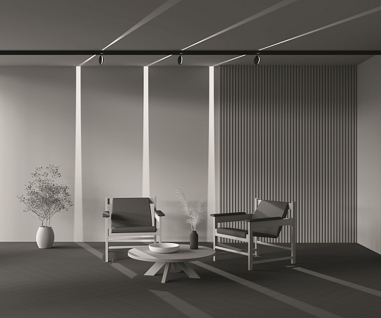 Трековый светильник Technical Outline TR090-2-6W3K-B - фото