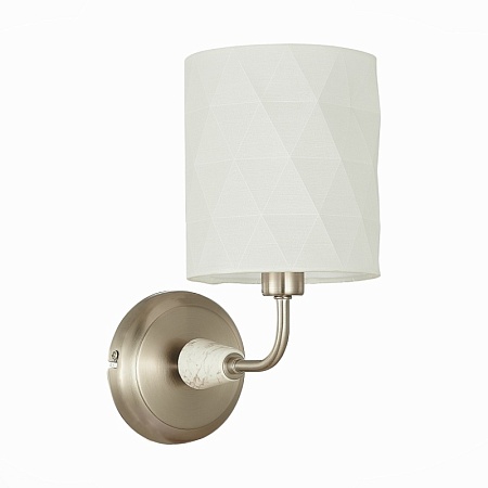 Светильник настенный Никель/Белый E14 1*40W SLE107801-01 - фото
