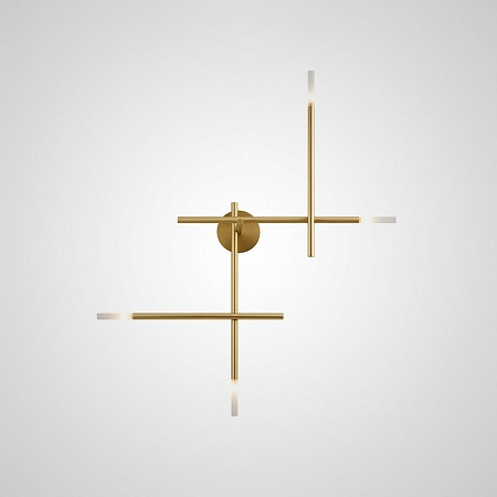 Настенное Бра Traverse Wall Gold H83 Imperiumloft 207739-26 - фото