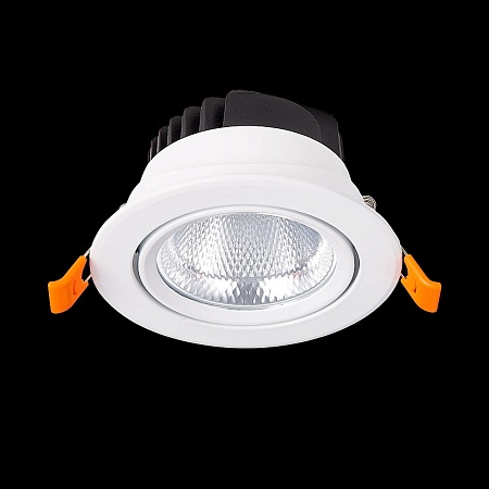 Св-к встр. Белый LED 1*24W 4000K 1 800Lm Ra80 36° IP20 D138xH88 220-240V ST211.548.24.36 - фото