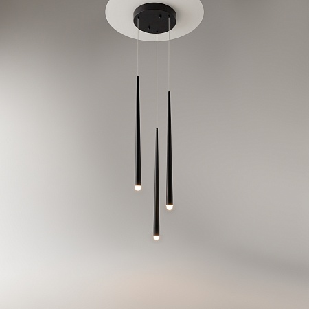 Подвесной светильник Maytoni Cascade MOD132PL-L18BK - фото