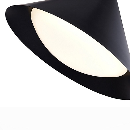 Светильник подвесной ST-Luce Черный/Черный LED 1*12W 3000K SL6501.413.01 - фото