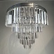 Люстра Rh 1920S Odeon Clear Glass Fringe Chandelier D80 Chrome Imperiumloft 228793-22 - фото