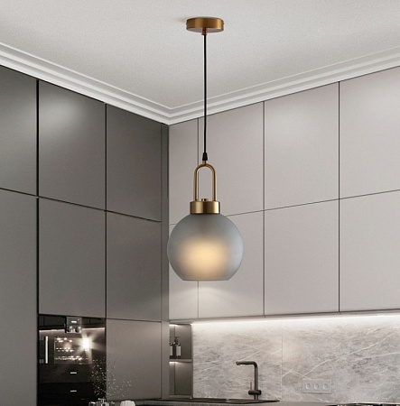 Подвесной Светильник Gauss 20 Шар Серый Imperiumloft 189520-26 - фото