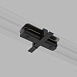 Коннектор прямой для однофазного встраиваемого шинопровода черный TRCM-1-I-BK Elektrostandard - фото