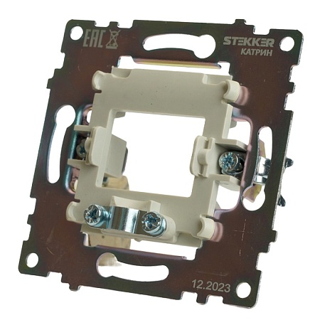 Кабельный вывод (механизм), STEKKER, серия Катрин, шоколад, GLS00-7116-04 - фото
