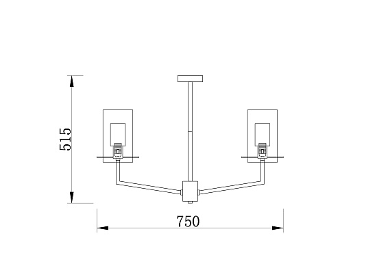 Подвесной светильник Freya Felicity FR5206PL-06FG - фото