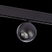 Магнитный трековый светильник Черный LED 1*12W 3000K 680Lm Ra>80 36° IP20 L120xW100xH19 ST354.436.12 - фото