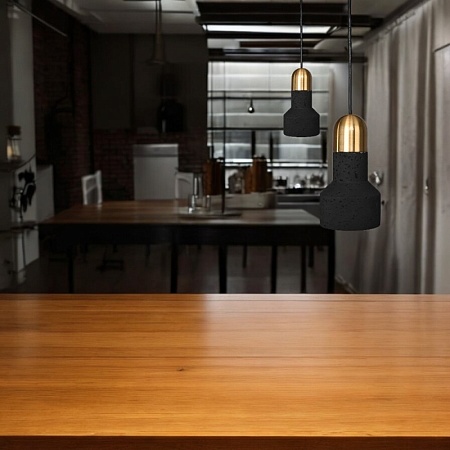 Подвесной Светильник Jazz Stone Black Brass Imperiumloft 189840-23 - фото