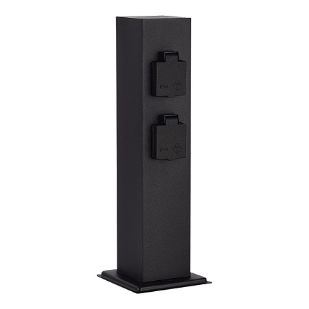 Столб уличный 4 розетки ST-Luce черный 3500W SL9012.415.00 - фото