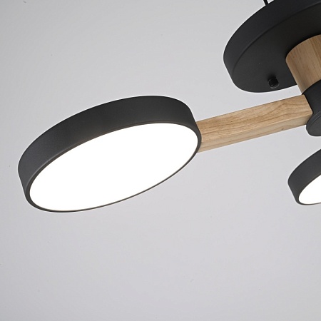 Потолочная Люстра Turna 3 Black Imperiumloft 178331-26 - фото