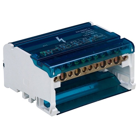 Шины на DIN-рейку в корпусе (кросс-модуль) 4х11 3L+PEN LD505-411 - фото