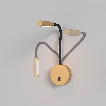 Настенный светильник (бра) Technical Stem C035WL-L3MG3K - фото