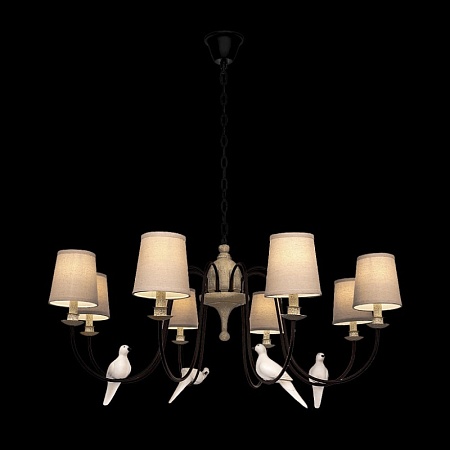 LOFT1029A-8 Подвесная люстра LOFT IT Birds - фото